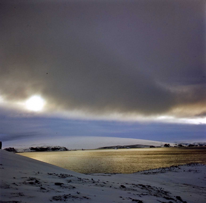 Glacial dome of King George Island