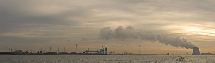 Scheldt Estuary - Doel Nuclear Power Plant