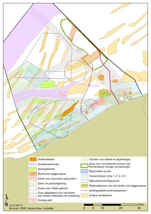 Location of the Oostendebank