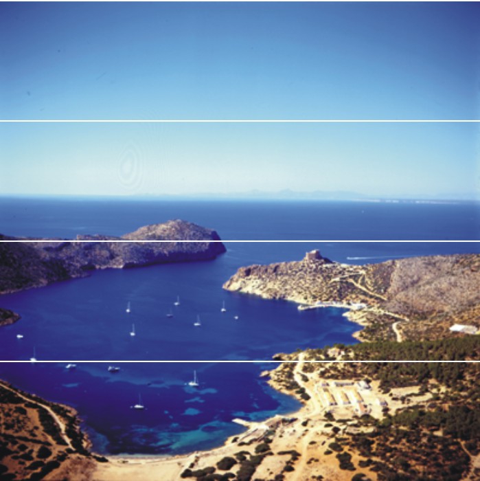Panorama of Cabrera’s harbour.