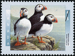 Canadian Postage Stamp (1996): Atlantic Puffin, author: National Archives of Canada