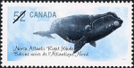 Canadian Postage Stamp (2007): North Atlantic Right Whale