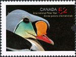 Canadian Postage Stamp (2007): Somateria spectabilis