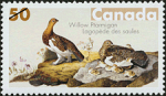 Canadian Postage Stamp (2005): Willow Ptarmigan
