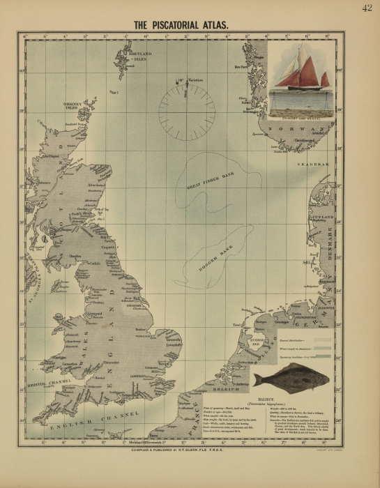 Olsen (1883, map 42) Olsen (1883, map 42)