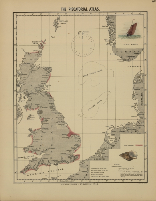 Olsen (1883, map 49) Olsen (1883, map 49)