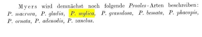 Proales mylica