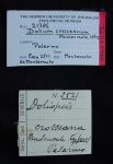 Label of the holotype