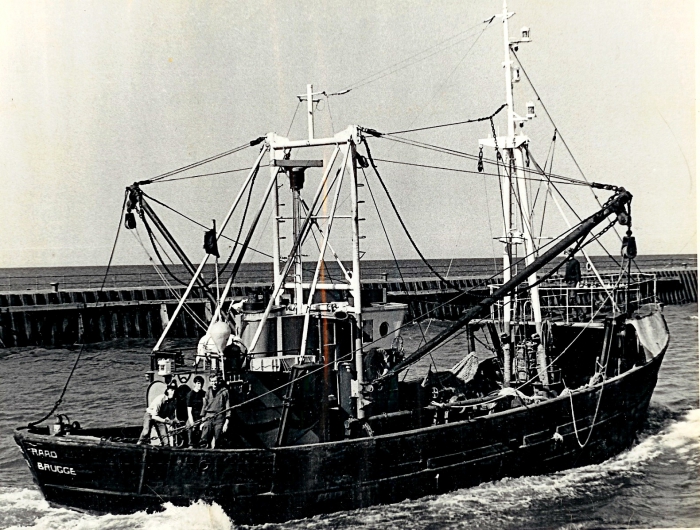 Z.591 Dageraad (Bouwjaar 1963) in haven Nieuwpoort