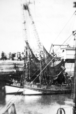 O.145 Paula  (bouwjaar 1942) en de O.195 Albatros  (bouwjaar 1941)