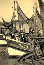 Aan boord van de N.136 te Nieuwpoort