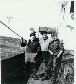 Vissers aan boord van de N.762