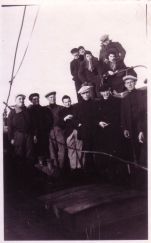 Groep vissers