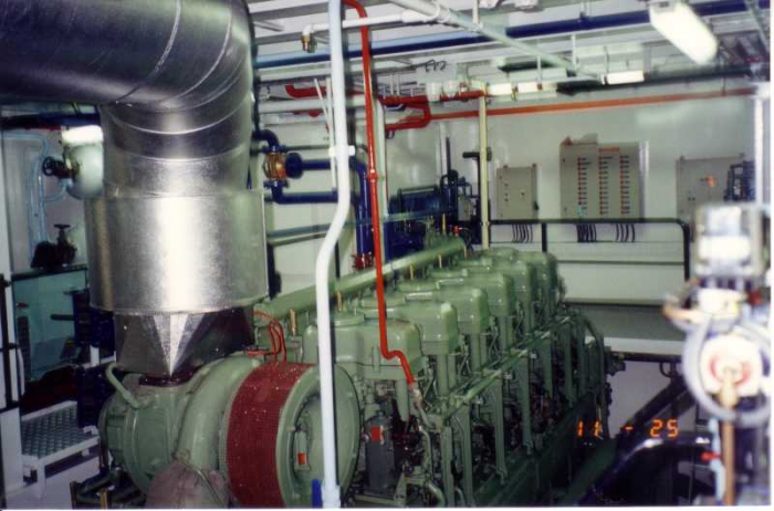 Hoofdmotor Z.186 Shannon (Bouwjaar 1991) 