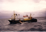 Z.38 Manta (Bouwjaar 1986) op Noordzee, author: Onbekend