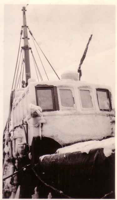Z.777 Credo (Bouwjaar 1945) komt terug van witte bank 1952