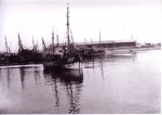 H.57 Madeleine-Raymond (bouwjaar 1931) verlaat haven Zeebrugge