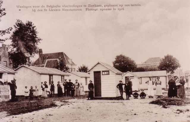 Woningen voor Belgische vluchtelingen te Zierikzee