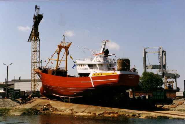 Z.576 Mare Nostrum (Bouwjaar 1999) in aanbouw 