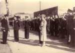Koninklijk bezoek te Newlyn-Penzance op 6 mei 1942