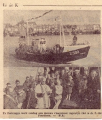Doop Z.580 Poseidon (Bouwjaar 1963) te Zeebrugge