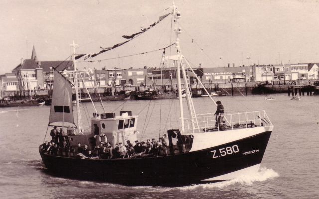 Doop Z.580 Poseidon (Bouwjaar 1963) te Zeebrugge