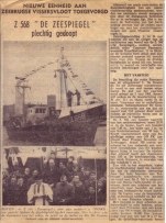 Doop Z.568 De Zeespiegel (Bouwjaar 1962) te Zeebrugge
