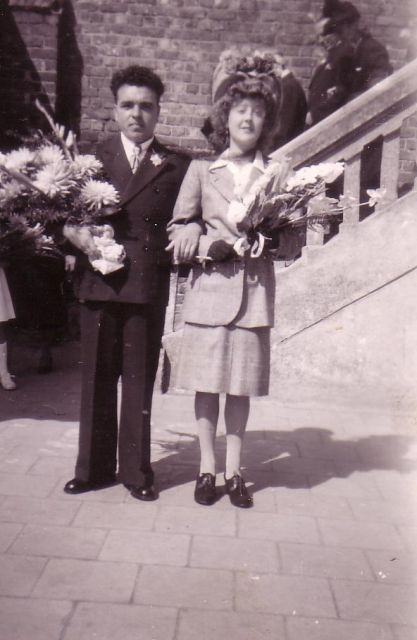 Albert Utterwulghe uit Heist met echtgenote Annie Groene