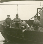 Vissers aan boord van de Z.558 Eureka (Bouwjaar 1958), author: Onbekend