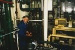 Roger Decuyper in de machinekamer