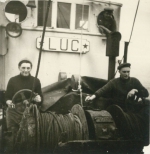 Bij de winch van de Z.562 Luc (Bouwjaar 1956)